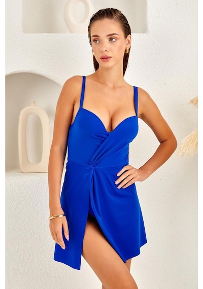 Lapieno Kaplı Elbise Mayo 4154 Saks