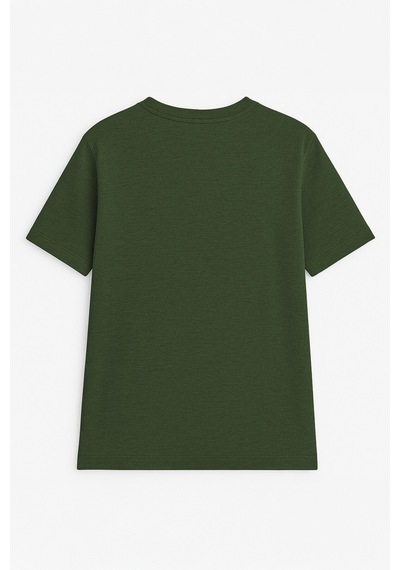 Markapia Kadın Bisiklet Yaka Basic Düz Kısa Kollu T-shirt Haki Markapia Kadın Bisiklet Yaka Basic Düz Kısa Kollu T-shirt Haki