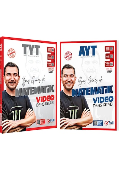 Full Matematik Tyt Ayt Matematik Video Ders Kitabı Seti 2 Kitap