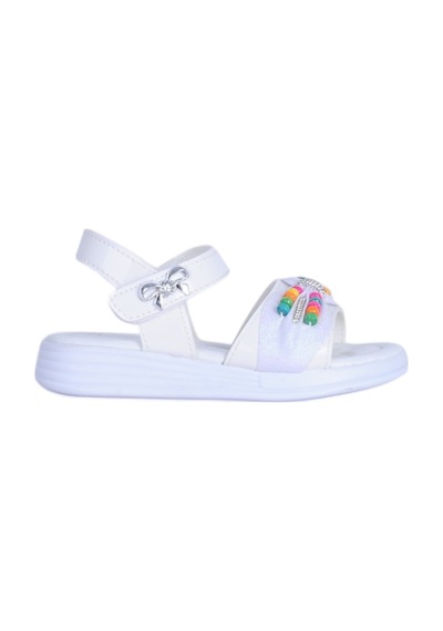 Butiqe 1125 Kız Çocuk Sandalet Ayakkabı Beyaz