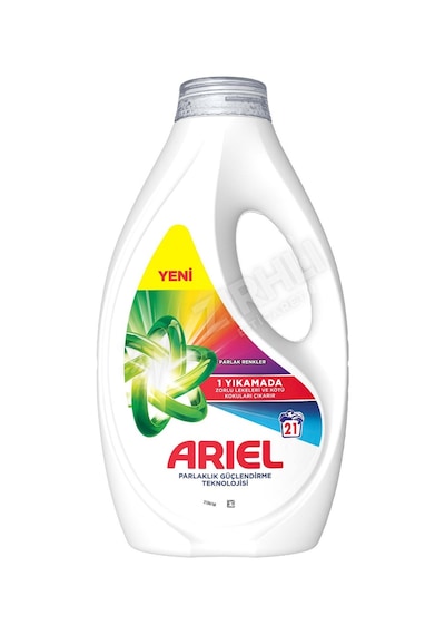 Ariel Parlak Renkler Sıvı Deterjan 21 Yıkama 945 Ml Diğer