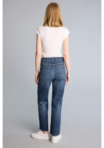 Defacto Comfort Straıght Yüksek Bel Düz Paça Bilek Boy Jean Pantolon H2109ax26smnm35 Mavi-nm35 Defacto Comfort Straıght Yüksek Bel Düz Paça Bilek Boy Jean Pantolon H2109ax26smnm35 Mavi-nm35