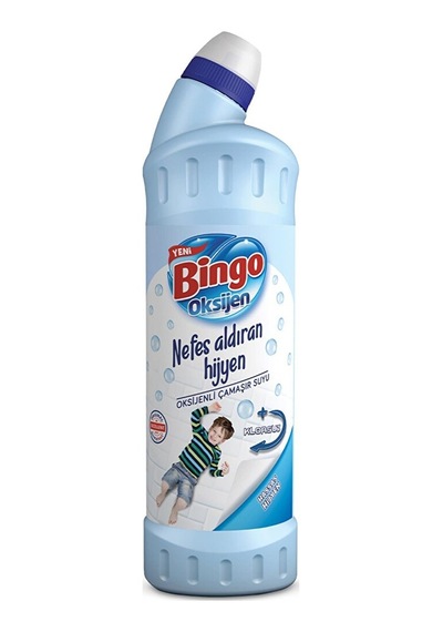 Bingo Oksijen Çamaşır Suyu Limon Kokulu 750 Ml Çamaşır Suyu Diğer