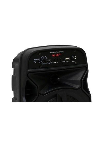 Mikado MD-814KP Mikrofonlu Led Işıklı Bluetooth Hoparlör