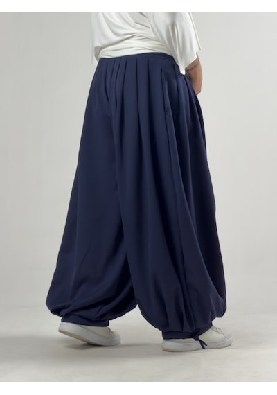 Cocopelli Süper Oversize Lacivert Erkek Jogger Pantolon Coc3232