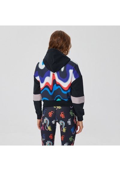 Ace Nayman Angela Renkli Hoodie Sweatshirt Çok Renkli