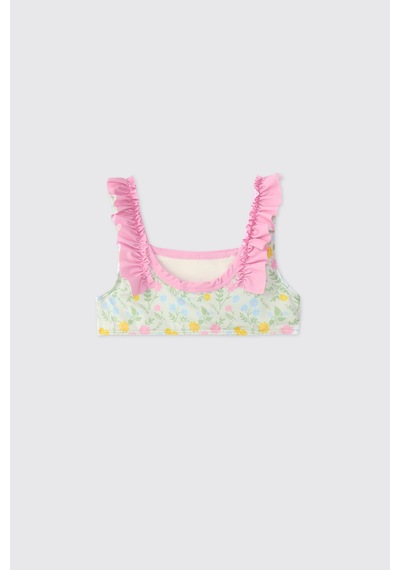 Littemare Kız Çocuk Upf 40+ Uv Korumalı Yeşil Bikini 2612gk42010