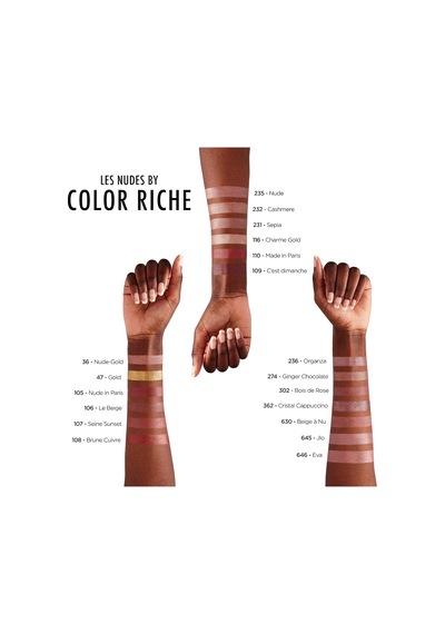 Color Riche Saten Bitişli Ruj - 110 Made İn Paris Nude Çok Renkli