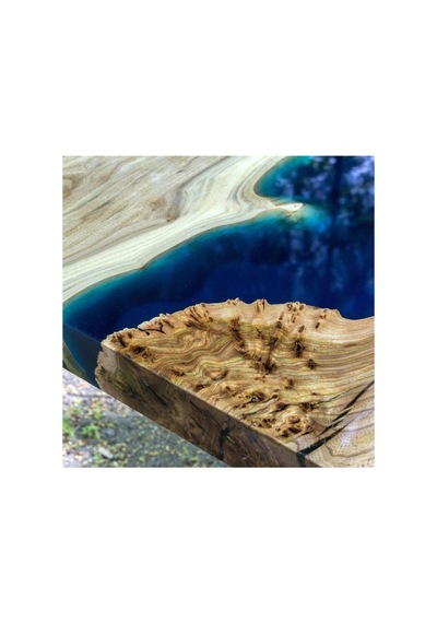 Erkon Kimya Wood Epoxy Sb110 6 Cm Kalın Döküm 15 Kg