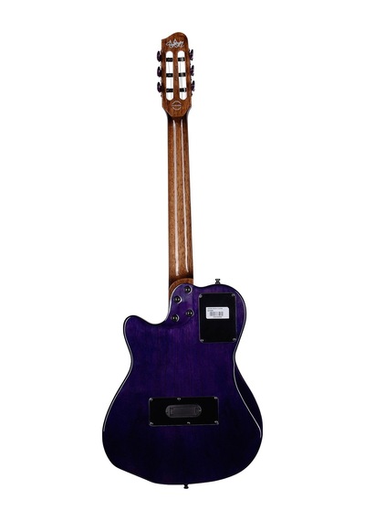 Godin Acs Nylon Steve Stevens Signature 25th Anniversary Elektro Klasik Gitar Mor