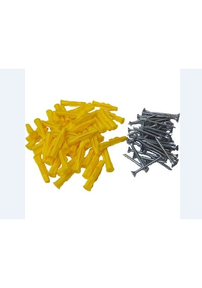 8 mm Roket Dübeli 5x50 mm Vidası