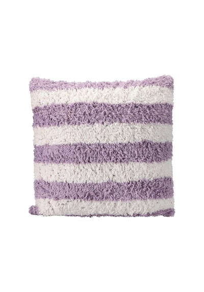 Lexroo Pop Stripe Dokuma Yastık Lila 45x45cm