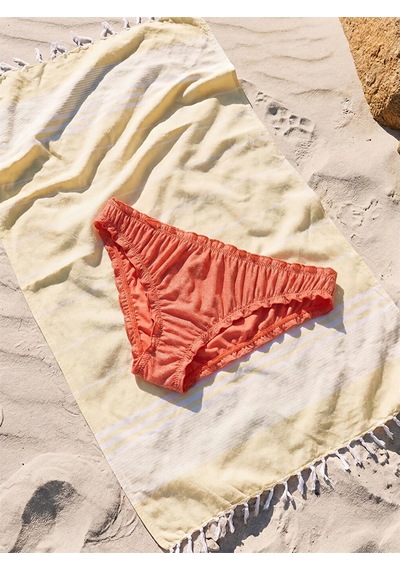 Lcw Dream Mercan Sim Detaylı Kadın Bikini Alt