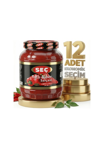 Seç Tatlı Biber Salçası 12x1600 Gr
