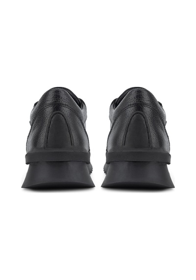 Tamer Tanca Kadın Hakiki Deri Siyah Floter Sneakers & Spor Ayakkabı 1201 4031 Bn Ayk Sk26-27 Syh Fltr/suet Kahverengi