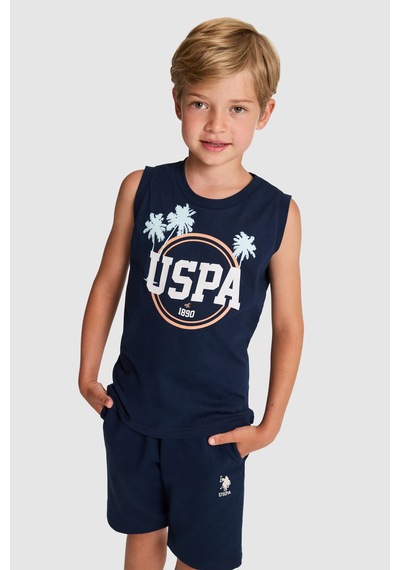 U.S. Polo Assn. U.s. Polo Assn. Erkek Çocuk Lacivert Pijama Takım 50328673-vr033