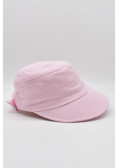 Bayan Trend Güneş Koruyucu Şapka Pembe - Açık Pembe