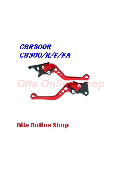 Cbr300r/cb300/r/f/fa Manet Ayarlı Cnc Spor 2014-2022 Kırmızı Motoparax Renk : Standart