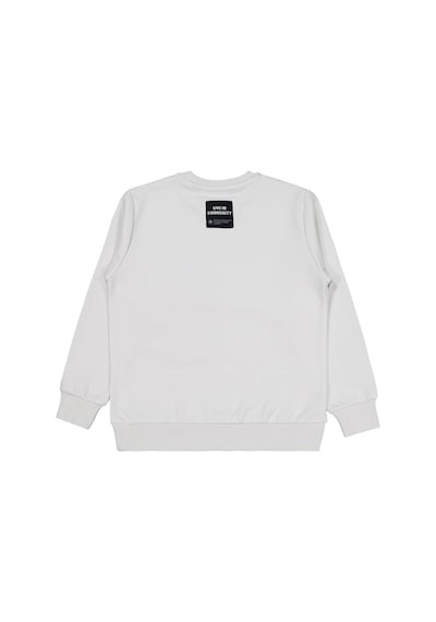 Civil Boys Etiketli - Micro Garnili 10-13 Yaş Sweatshirt Açık Gri