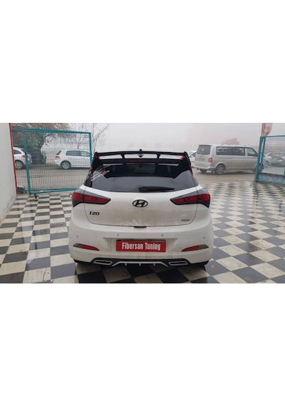 Hyundai I20 Yüksek Spoiler 2015 ----Fibersan Tuning