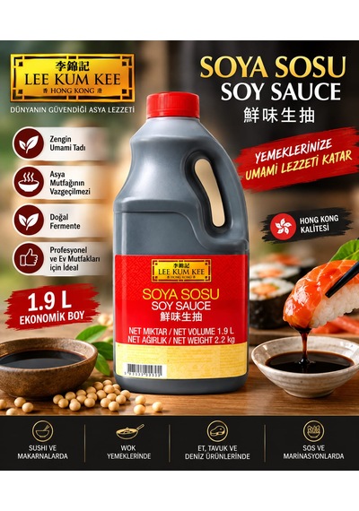 Lee Kum Kee Soya Sosu 2,2 Kg