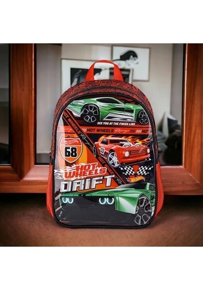 Mikro Hot Wheels Okul Çantası-sırt Çantası 48376 Hawk Drıft Desenli