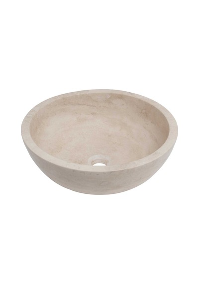Tezgah Üstü Mermer Lavabo Çap35CM