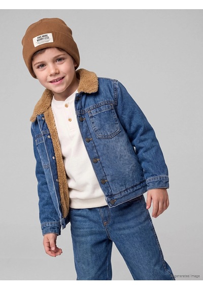 LC Waikiki Lcw Kids İndigo Kürk Yaka Polar Astarlı Erkek Çocuk Jean Ceket Mıd Indıgo Rodeo LC Waikiki Lcw Kids İndigo Kürk Yaka Polar Astarlı Erkek Çocuk Jean Ceket Mıd Indıgo Rodeo