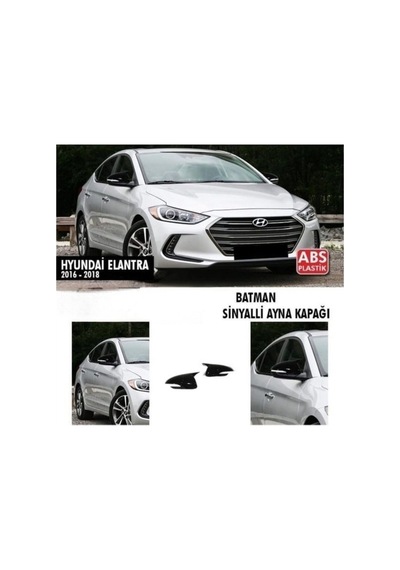 Onkar Ayna Kapağı Yarasa Hyundai Elantra 2016-2018 Sinyalli 208-017-007