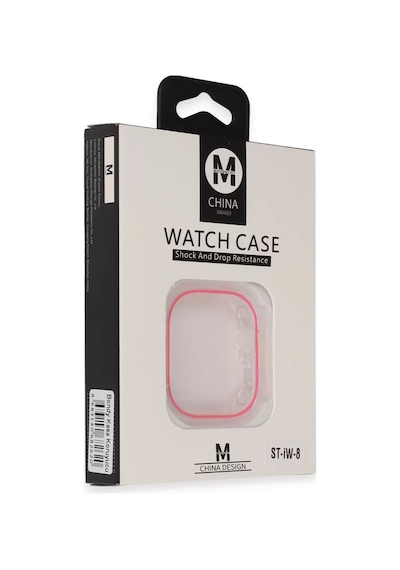 Movenchy Apple Watch Ultra 49mm Bondy Kasa Koruyucu - Pembe