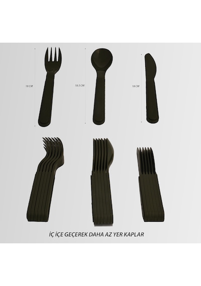 Nurgaz Campout 6 Kişilik Kamp - Piknik Seti Ng 170 Haki