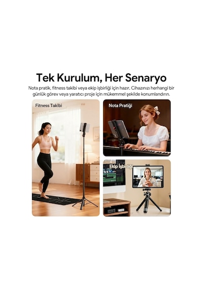 Ulanzi Ca15 Onelock Tablet Tutucu Tripod Aparatı - C072