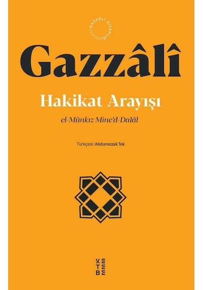 Hakikat Arayışı  - Abdurrezzak Tek  - Ketebe