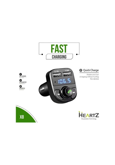 Lexroo Fm Transmitter Modulator Araç Fast Quıck Charge Hızlı Şarj Flash Bellek Micro Sd Mp3 Player