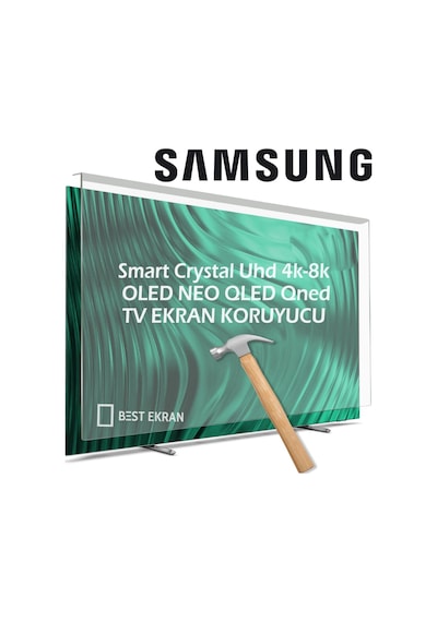 Samsung Uyumlu 65" Inç 165 Ekran Oled Qled Crystal The Frame Qned Smart Uhd 4k-8k Televizyon Ekran Koruyucu