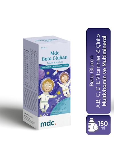 MDC Beta Glukan Şurup 150 ML