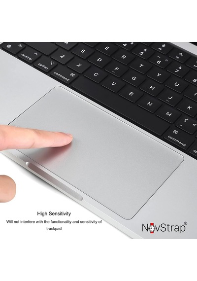 Novstrap Apple Uyumlu MacBook Pro 14 İnç M1 M2 A2442 A2779 İle Touchpad Trackpad Koruyucu Film