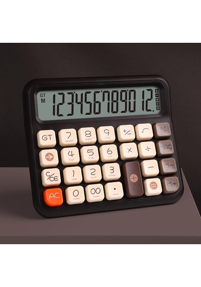Tr X-250 12 Haneli Hesap Makinesi Siyah Genel