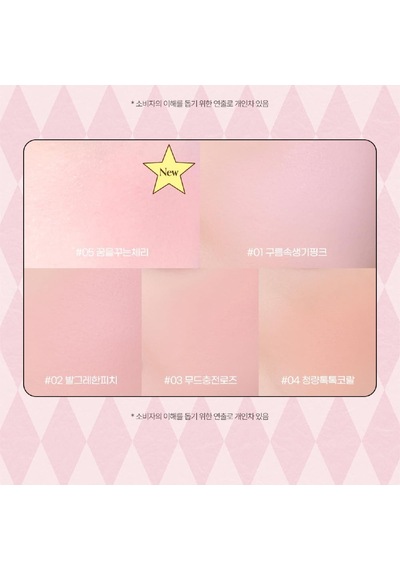 Işıltılı, İki Tonlu Highlighter Allık Pure Blushed Custom Cheek 005 Dreamy Cherry