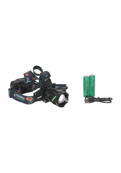Powerdex 25w 1800 Lümen Şarj Edilebilir Kafa Lambası Pd-1372 Siyah