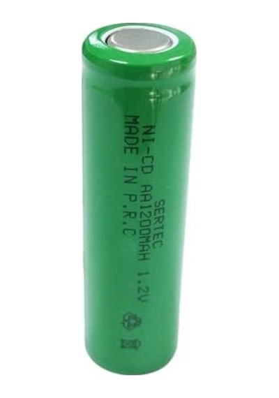 Tedar Sertec - 1.2v 1200 Mah - Aa - Ni-cd Şarjlı Pil - Başsız / Flat Head Najmaddin