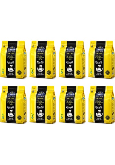 Karali Premium Demlik Poşet Siyah Çay 25'li X 8 Adet