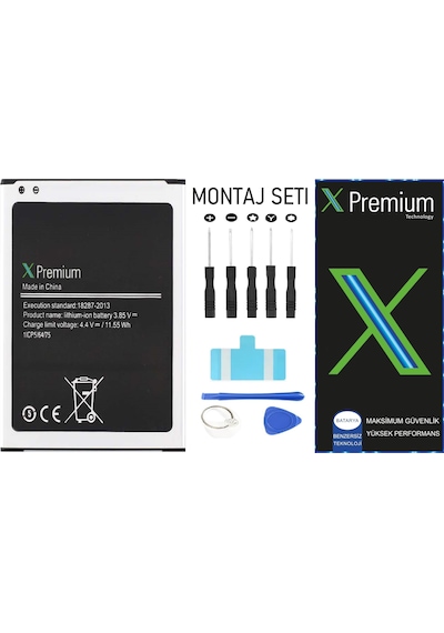 Xpremium Samsung J5 Uyumlu Batarya Pil Süper Yüksek Kalite 2600 Mah Eb-bg530bbc