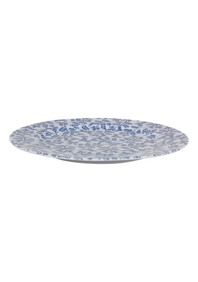 Porland Blue Desen6 6lı 24cm Düz Tabak mavi