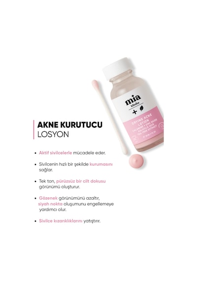 Mia Klinika Akne Karşıtı Losyon 30 ML