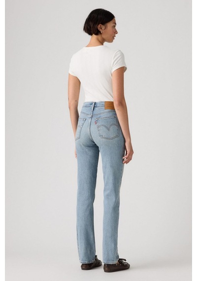 Levi's Wedgie Slim Tr In The Dust Med Indigo Kadın Jean-14288 Mavi