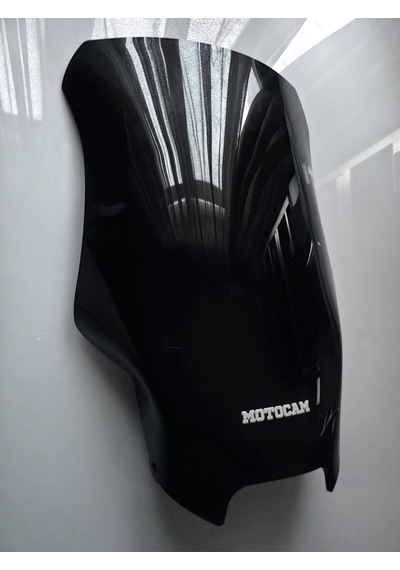 Motocam Kawasaki Versys 650 Ön Cam 2010-2014 Model 52cm Siyah Renkli 4mm Uzun