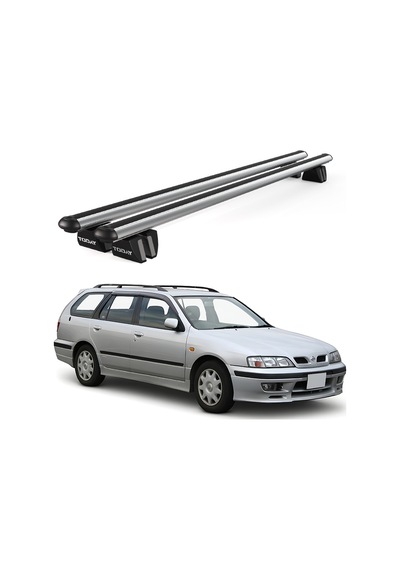 Pençe Nissan Primera Sw 2002-2009 Uyumlu Gri Ara Atkı Port Bagaj Tavan Barı