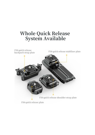 Falcam F38 DJI Stabilizer Quick Release Kit (DJI RS2/RSC2, RS3/RS3 Pro)