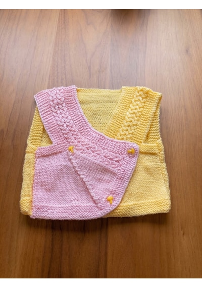 Kozababy Handmade El Örgüsü Bebek Hediye Seti - Amigurumi Uyku Arkadaşı, Pembe-sarı Bebek Yeleği Ve Patik Takımı Özel Kutulu Pembe - Sarı Kozababy Handmade El Örgüsü Bebek Hediye Seti - Amigurumi Uyku Arkadaşı, Pembe-sarı Bebek Yeleği Ve Patik Takımı Özel Kutulu Pembe - Sarı